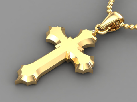 Jesus Christ Pendant Cad File Ready For Printing Modelo de Impressão 3D