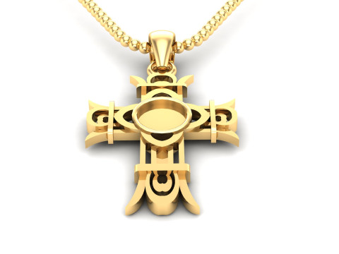 Jesus Christ Pendant Cad File Ready For Printing 3D 프린트 모델