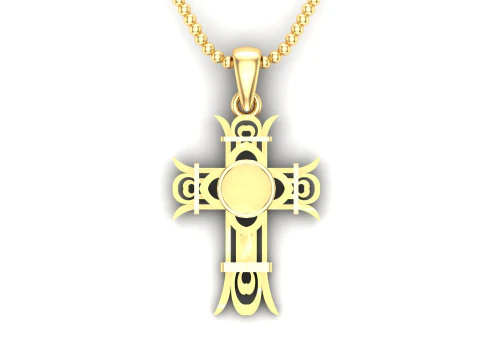 Jesus Christ Pendant Cad File Ready For Printing 3D Print Model