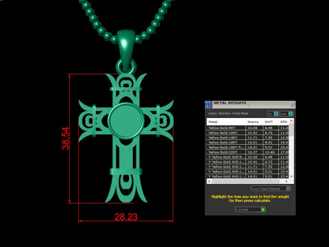 Jesus Christ Pendant Cad File Ready For Printing 3D 프린트 모델