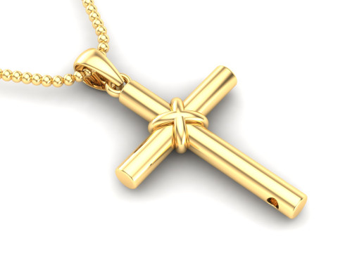 Jesus Christ Pendant Cad File Ready For Printing Modello di stampa 3D