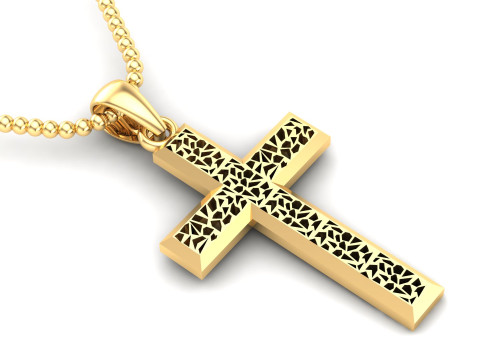 Jesus Christ Pendant Cad File Ready For Printing 3D Print Model