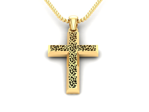Jesus Christ Pendant Cad File Ready For Printing Model do druku 3D