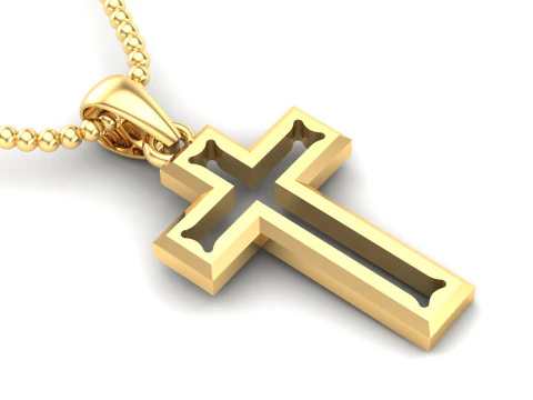 Jesus Christ Pendant Cad File Ready For Printing 3D Print Model