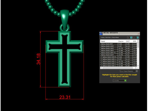 Jesus Christ Pendant Cad File Ready For Printing 3D 打印模型