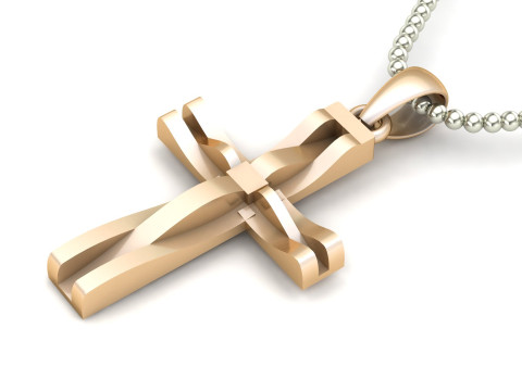 Jesus Christ Pendant Cad File Ready For Printing Modelo de impresión 3D