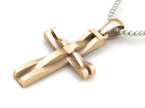 Jesus Christ Pendant Cad File Ready For Printing 3D Print Model