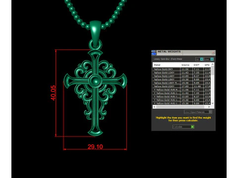Jesus Christ Pendant Cad File Ready For Printing 3D Print Model