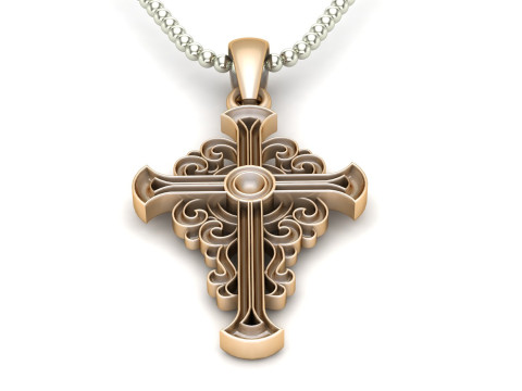 Jesus Christ Pendant Cad File Ready For Printing Modèles 3D en vedette