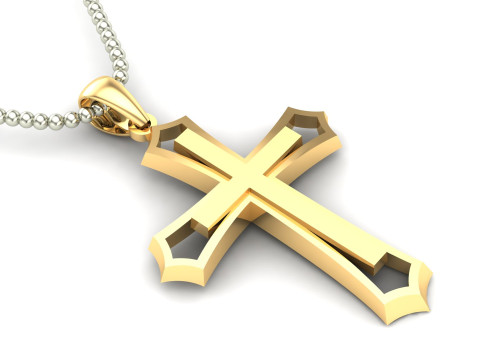 Jesus Christ Pendant Cad File Ready For Printing 3D 打印模型