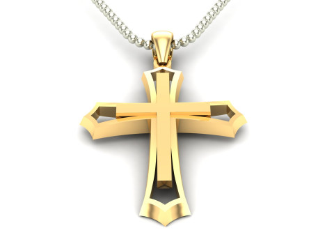 Jesus Christ Pendant Cad File Ready For Printing Modèles 3D en vedette