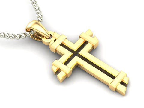 Jesus Christ Pendant Cad File Ready For Printing Model do druku 3D