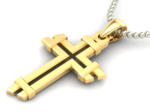 Jesus Christ Pendant Cad File Ready For Printing 3D Принт Модель