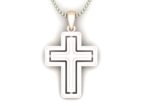 Jesus Christ Pendant Cad File Ready For Printing 3D Print Model