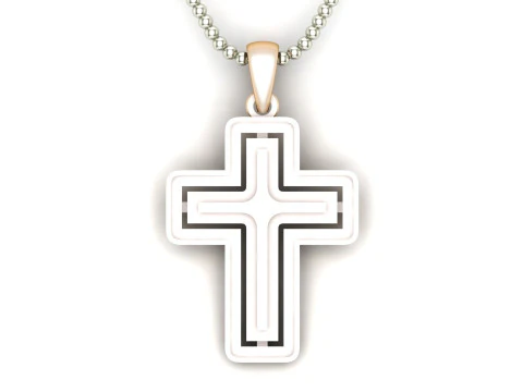 Jesus Christ Pendant Cad File Ready For Printing 3D Print Model