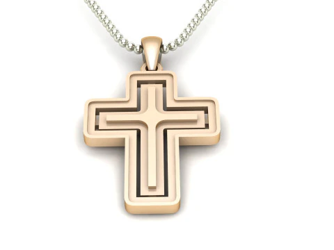 Jesus Christ Pendant Cad File Ready For Printing 3D Print Model