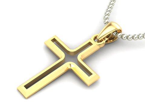 Jesus Christ Pendant Cad File Ready For Printing 3Dプリントモデル