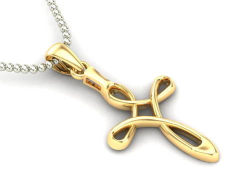 Jesus Christ Pendant Cad File Ready For Printing 3D Print Model