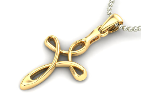 Jesus Christ Pendant Cad File Ready For Printing 3D प्रिंट मॉडल