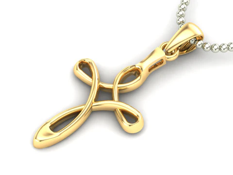 Jesus Christ Pendant Cad File Ready For Printing 3D Print Model