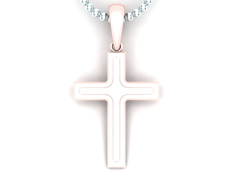 Jesus Christ Pendant Cad File Ready For Printing 3D 프린트 모델
