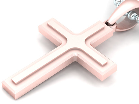 Jesus Christ Pendant Cad File Ready For Printing 3D 프린트 모델
