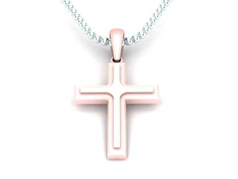 Jesus Christ Pendant Cad File Ready For Printing 3D 프린트 모델
