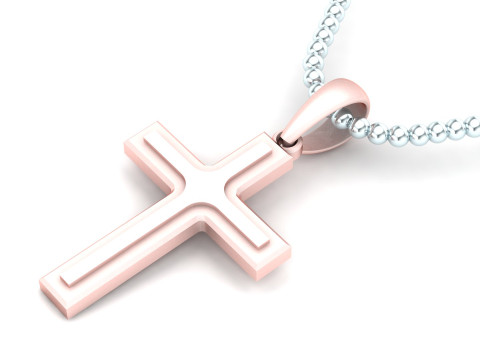 Jesus Christ Pendant Cad File Ready For Printing 3D 프린트 모델