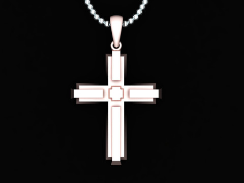 Jesus Christ Pendant Cad File Ready For Printing 3D प्रिंट मॉडल