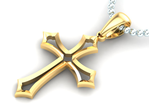 Jesus Christ Pendant Cad File Ready For Printing 3D प्रिंट मॉडल