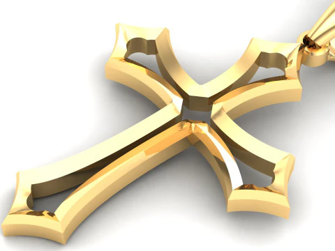 Jesus Christ Pendant Cad File Ready For Printing 3D Print Model
