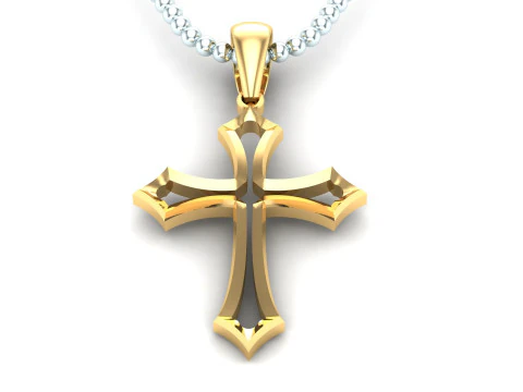 Jesus Christ Pendant Cad File Ready For Printing 3D Print Model