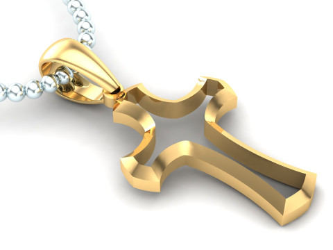 Jesus Christ Pendant Cad File Ready For Printing 3D 프린트 모델