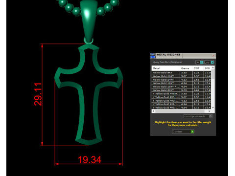 Jesus Christ Pendant Cad File Ready For Printing 3D 打印模型
