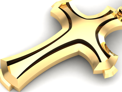 Jesus Christ Pendant Cad File Ready For Printing 3D प्रिंट मॉडल