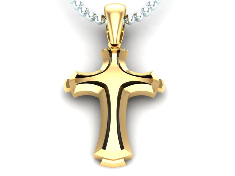 Jesus Christ Pendant Cad File Ready For Printing 3D प्रिंट मॉडल