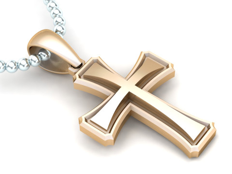 Jesus Christ Pendant Cad File Ready For Printing 3D Print Model