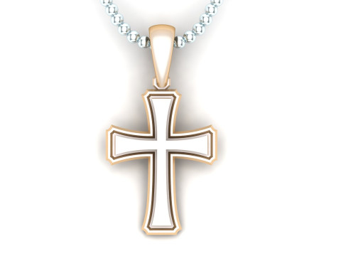 Jesus Christ Pendant Cad File Ready For Printing Modelo de Impressão 3D