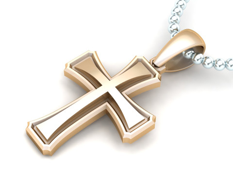 Jesus Christ Pendant Cad File Ready For Printing Modelo de Impressão 3D