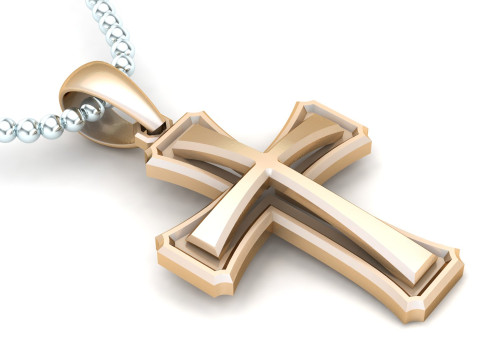 Jesus Christ Pendant Cad File Ready For Printing Modelo de Impressão 3D