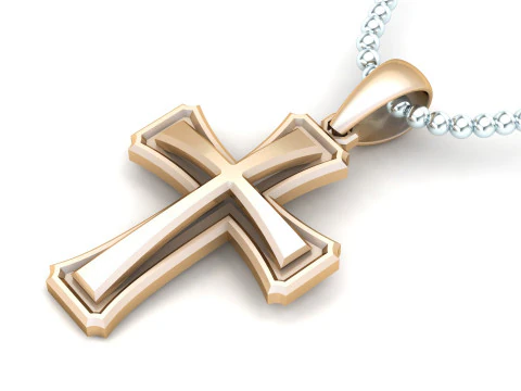 Jesus Christ Pendant Cad File Ready For Printing 3D Print Model