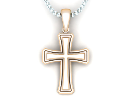 Jesus Christ Pendant Cad File Ready For Printing Modelo de impresión 3D