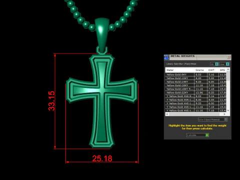 Jesus Christ Pendant Cad File Ready For Printing 3D Print Model
