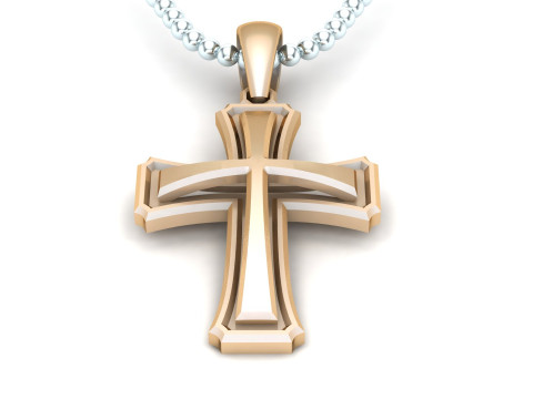 Jesus Christ Pendant Cad File Ready For Printing Modelo de impresión 3D