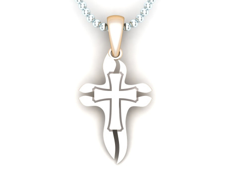 Jesus Christ Pendant Cad File Ready For Printing 3D Baskı Modeli