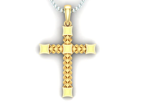 Jesus Christ Pendant Cad File Ready For Printing 3D Print Model