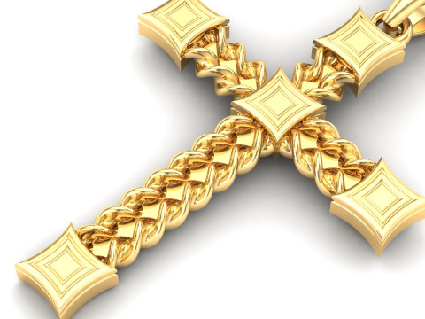 Jesus Christ Pendant Cad File Ready For Printing 3Dプリントモデル