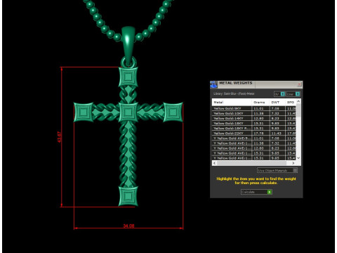 Jesus Christ Pendant Cad File Ready For Printing 3Dプリントモデル