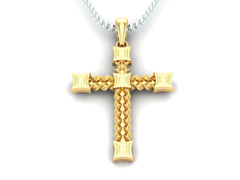 Jesus Christ Pendant Cad File Ready For Printing 3D Print Model