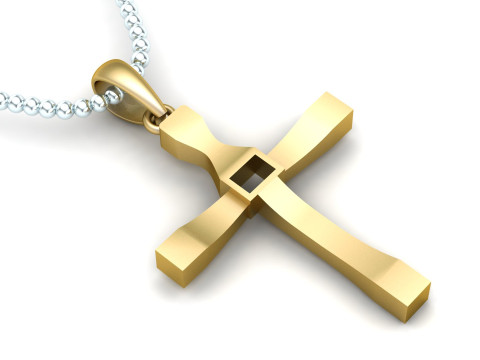 Jesus Christ Pendant Cad File Ready For Printing 3D Принт Модель